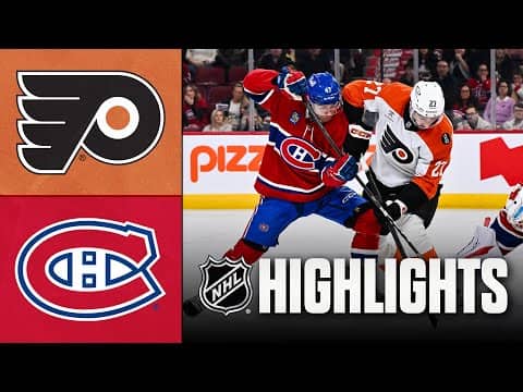 Flyers vs. Canadiens | NHL Highlights | December 16, 2025