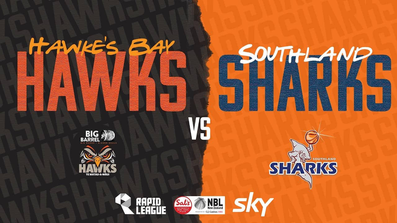 Hawke’s Bay Hawks v Southland Sharks | Full Basketball Game | @SalsNBL  2026