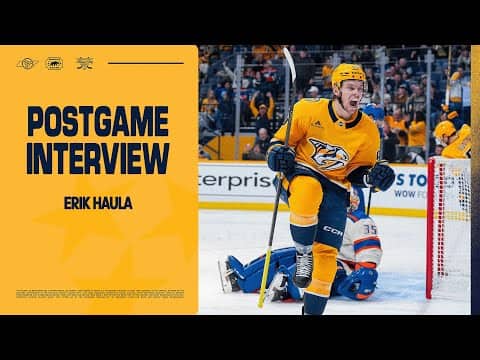 Erik Haula: Postgame Interview - Jan. 13
