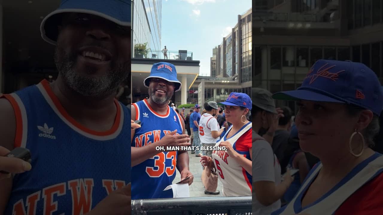 all love for the real ones 🥰 #nba #nyknicks #nbaplayoffs
