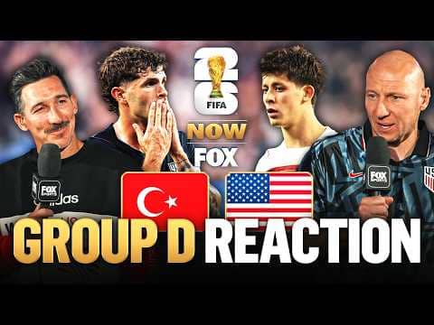 INSTANT REACTION 🚨USA falls last minute to Türkiye, faces Bosnia and Herzegovina in Round of 32 ⚽️