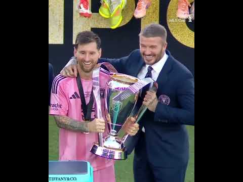 Messi wanted Beckham by his side 🥹 (via MLS on Apple TV)
