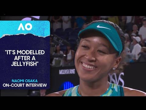 Naomi Osaka On-Court Interview | Australian Open 2026 First Round
