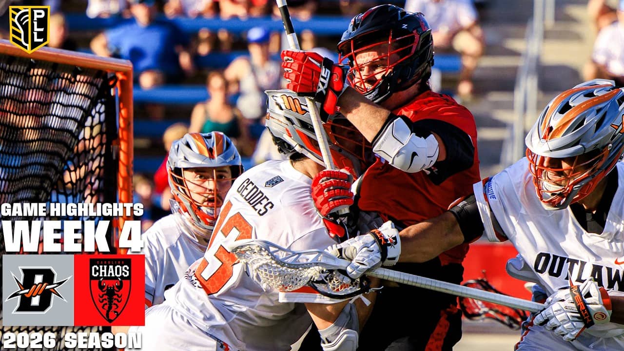 Denver Outlaws vs. Carolina Chaos Week 4 Highlights | 2026 Season