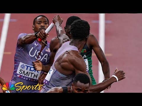 Team USA ELIMINATED in 4x400 heats as bad exchange dooms World Championship hopes | NBC Sports