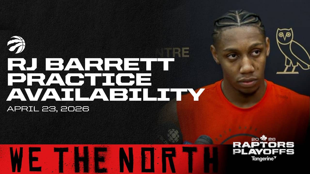 RJ Barrett | RD1 GM3 Pre Game vs. Cleveland Cavaliers | April 23, 2026