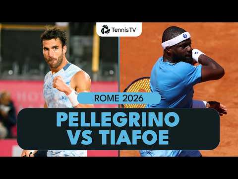 Frances Tiafoe Takes On Andrea Pellegrino In Rome 🤩 | Rome 2026 Highlights