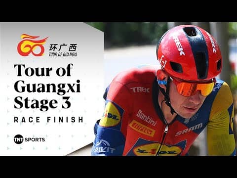 UNBEATABLE! 🤩 | 2025 Men's Tour of Guangxi Stage 3 Final KM's | TNT Sports Cycling