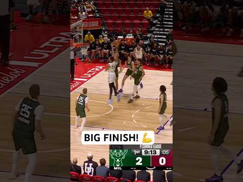 Valdislov Golden rolls to the basket for the huge finish!