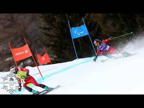Veronika Aigner dominates GS for third Milan Paralympic gold, USA's Gustafson fifth | NBC Sports