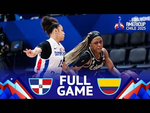 Dominican Republic v Colombia | Full Basketball Game | FIBA Women's AmeriCup 2025