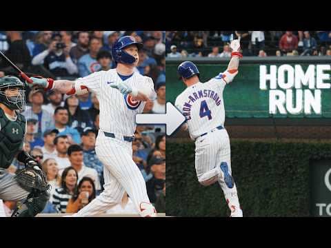 Pete Crow-Armstrong go-ahead home run for the Cubs! 💪 | MLB Highlights (Cubs vs. A's)