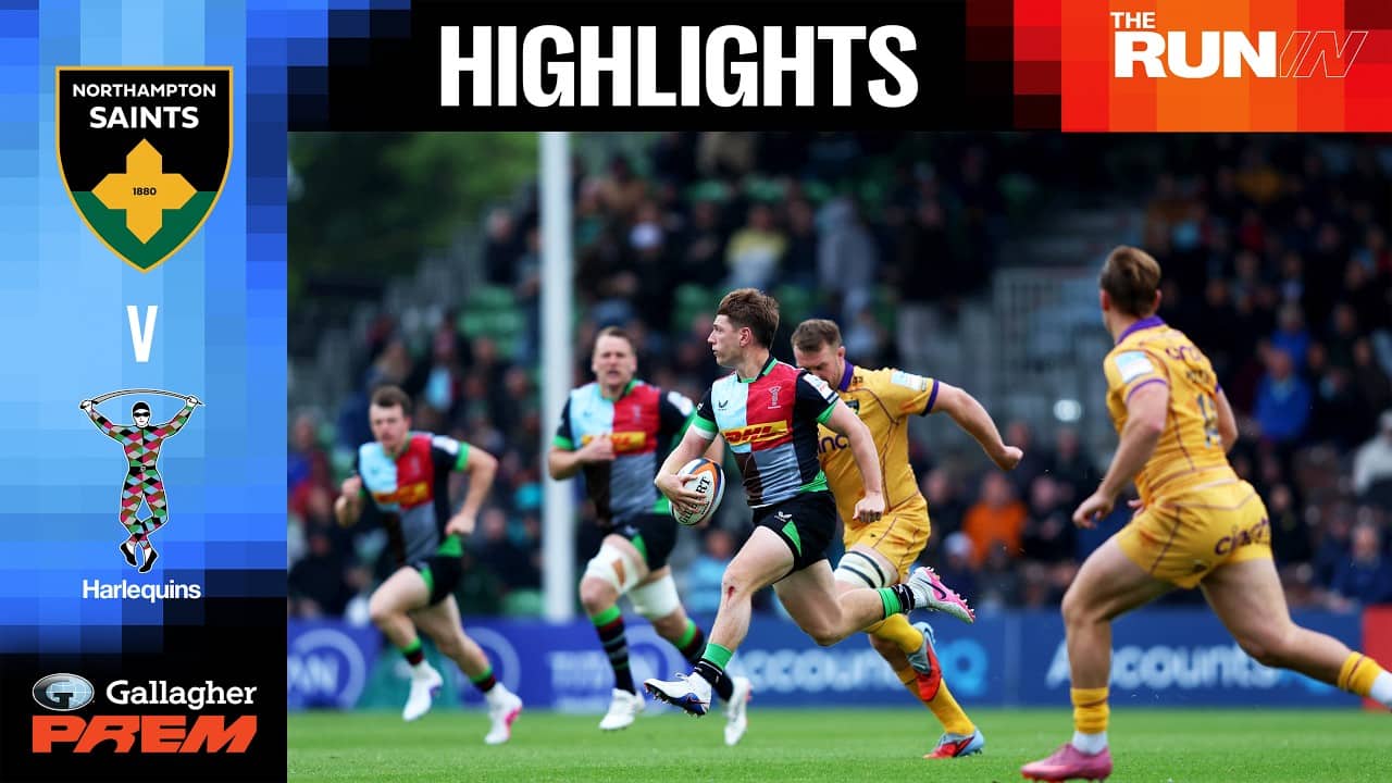 STATEMENT WIN! Harlequins v Northampton Saints | Gallagher PREM Rugby | R18 Highlights & Reaction