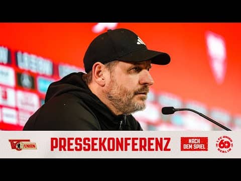 "Habe ein sehr gutes Bundesliga-Spiel gesehen" | Pressekonferenz nach Stuttgart | 1. FC Union Berlin