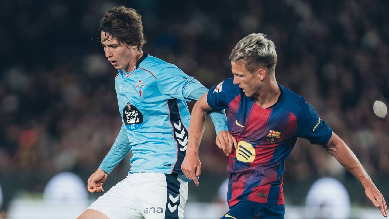 Fer López: “Estoy muy contento por el trabajo de mis compañeros” | Celta