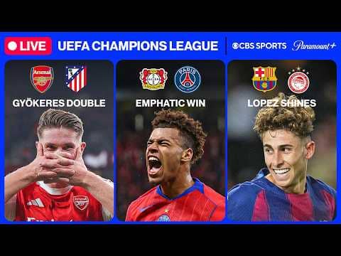 Matchday 3 Replay: Arsenal, Real Madrid & MORE ⭐ UEFA Champions League 24/7 ⭐