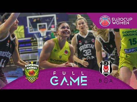 LIVE - Sopron Basket v Besiktas BOA | EuroCup Women 2025-26 | Play-Off Round 1