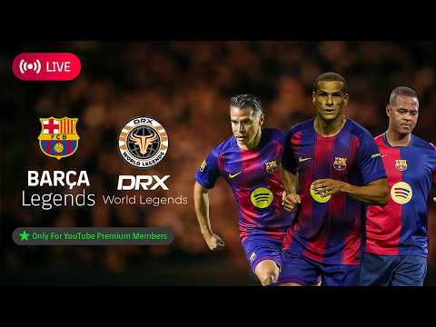 🔴 LIVE | BARÇA LEGENDS vs DRX WORLD LEGENDS in INDONESIA 🇮🇩 🔵🔴