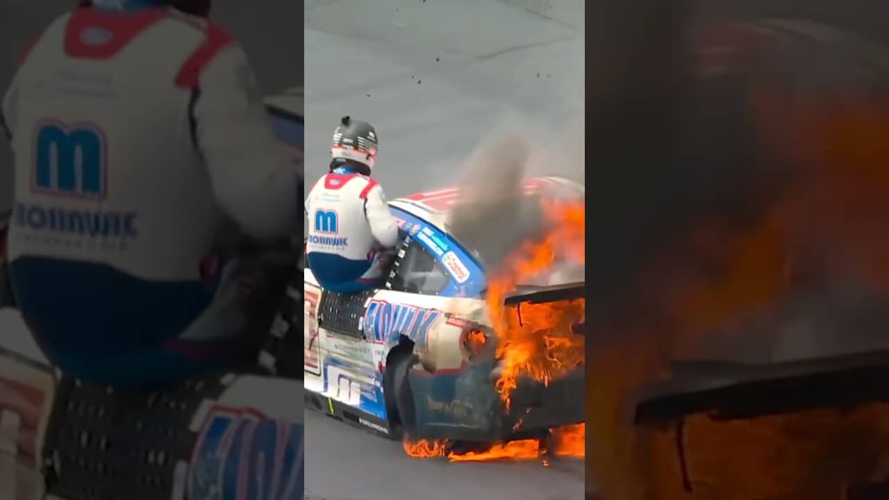Glad Ryan Preece is OK after this