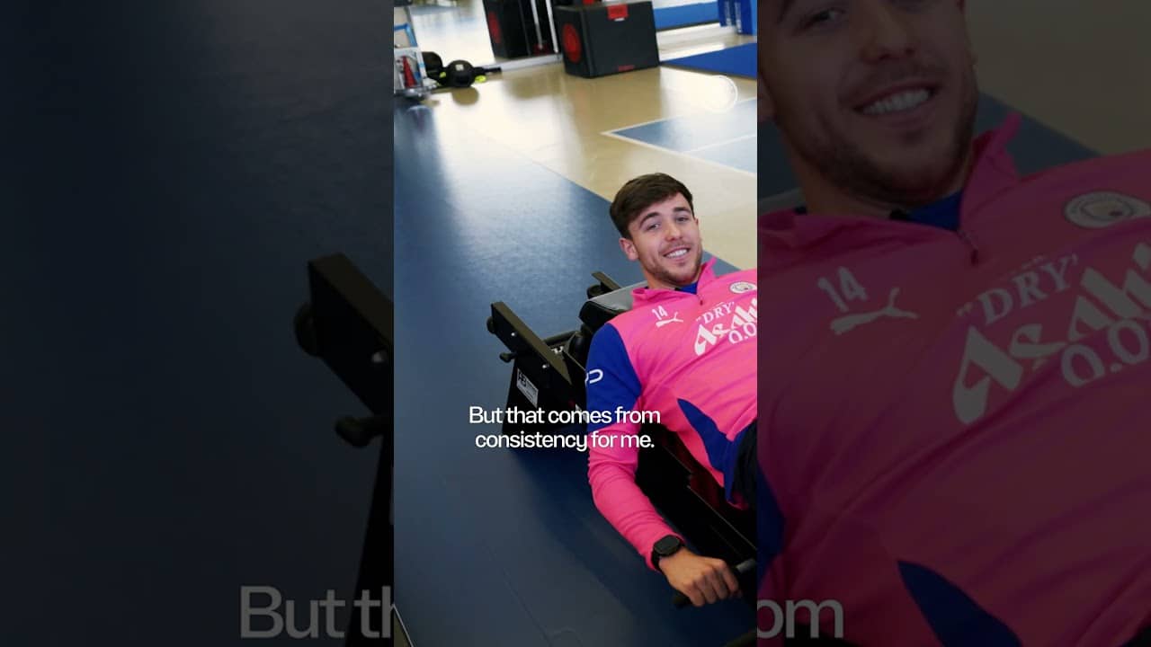 MIDFIELDER GYM ROUTINE! | Nico Gonzalez  #mancity #shorts #gym