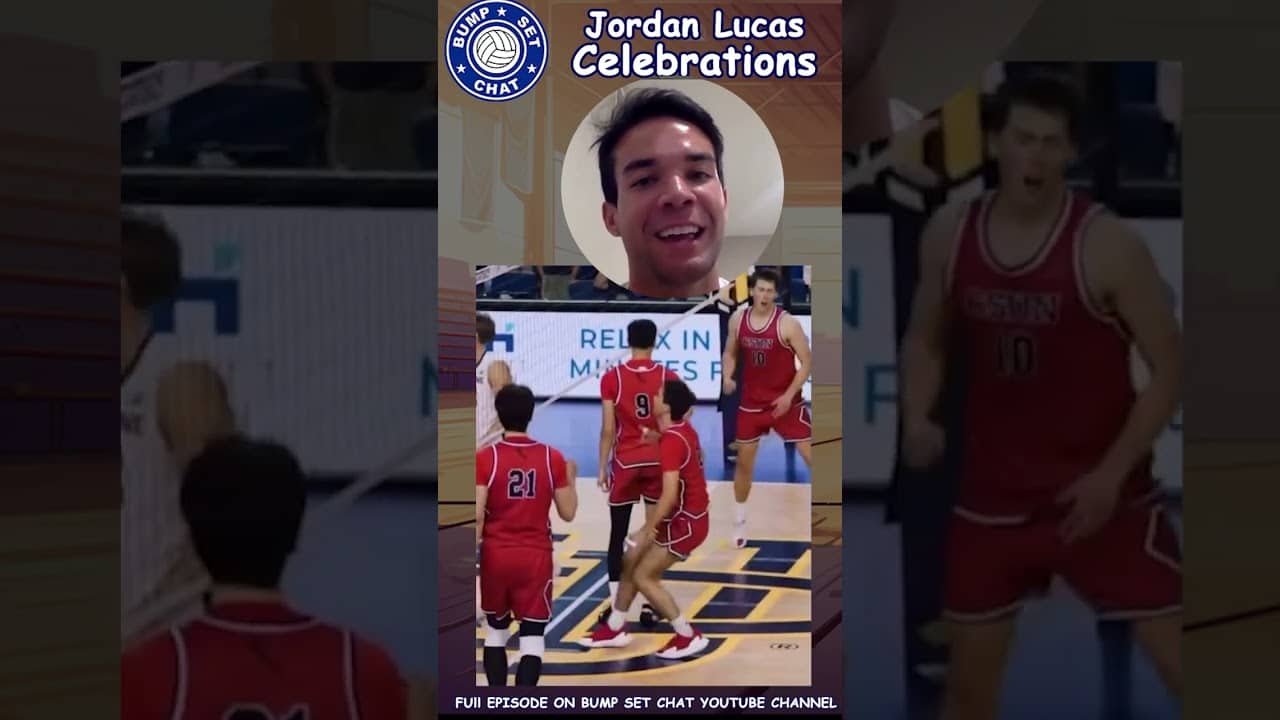 Jordan Lucas and his celebrations