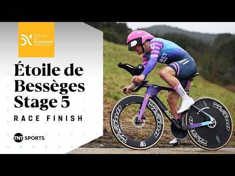 STRONG TIME TRIAL ⏱️ | Men's Étoile de Bessèges Stage 5 Final KM's | TNT Sports Cycling