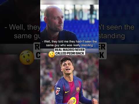 Imagine if Pedri went to Real Madrid instead of Barcelona 😲