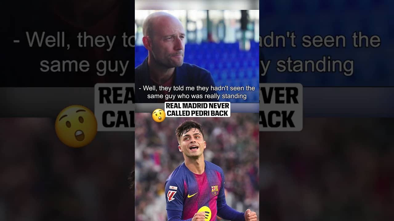 Imagine if Pedri went to Real Madrid instead of Barcelona 😲