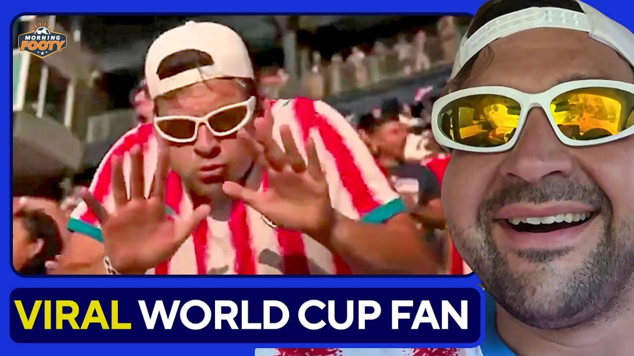 Paraguay SUPERFAN Reacts To VIRAL Moment 🇵🇾
