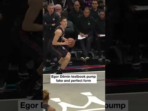 Picture perfect #egordemin #brooklynnets #basketball