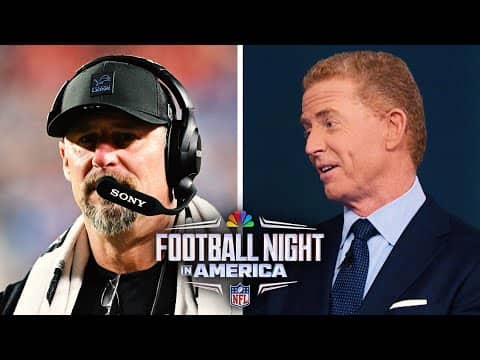 Can Dan Campbell power Lions past Eagles as play-caller on SNF in Week 11? | FNIA | NFL on NBC