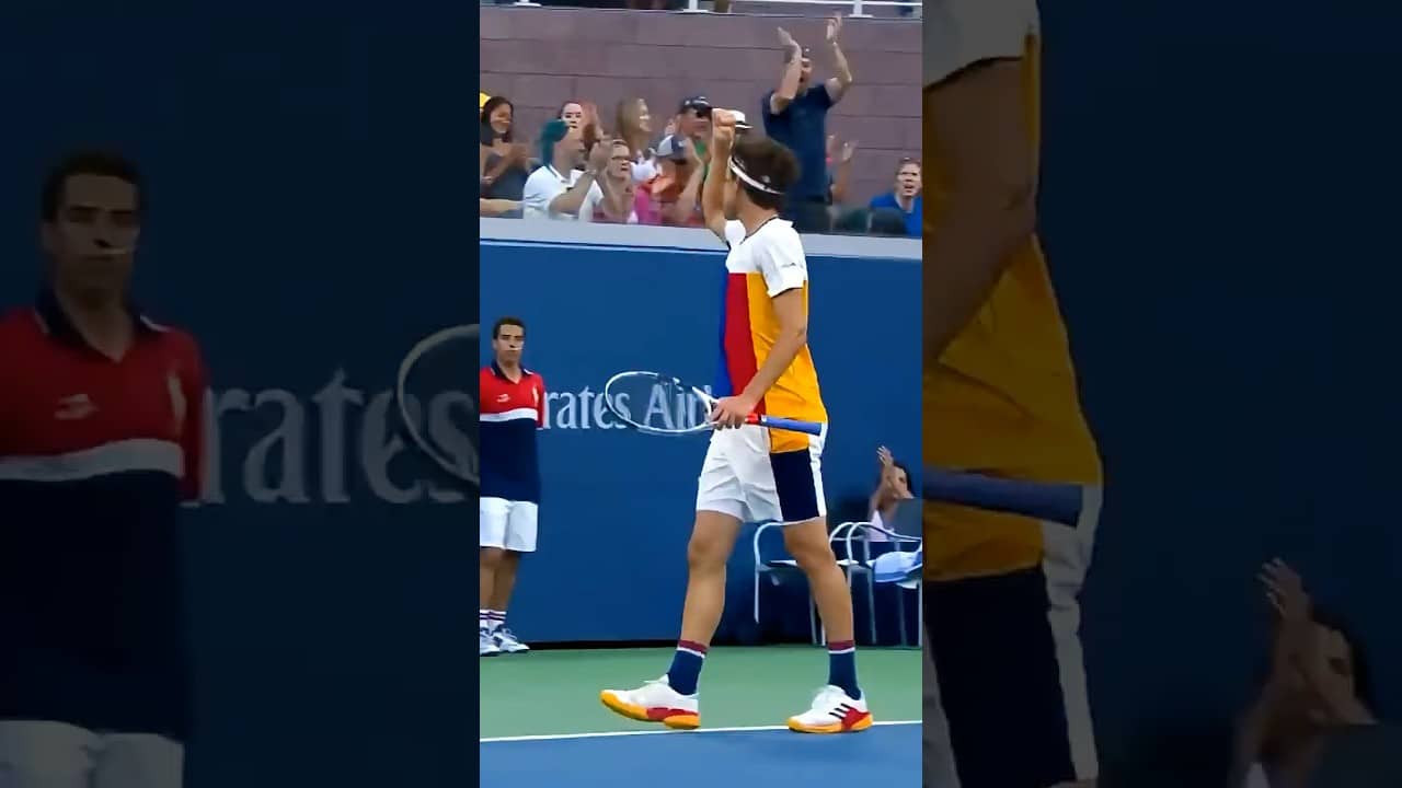 TERRIFIC winner from Thiem! 🥵