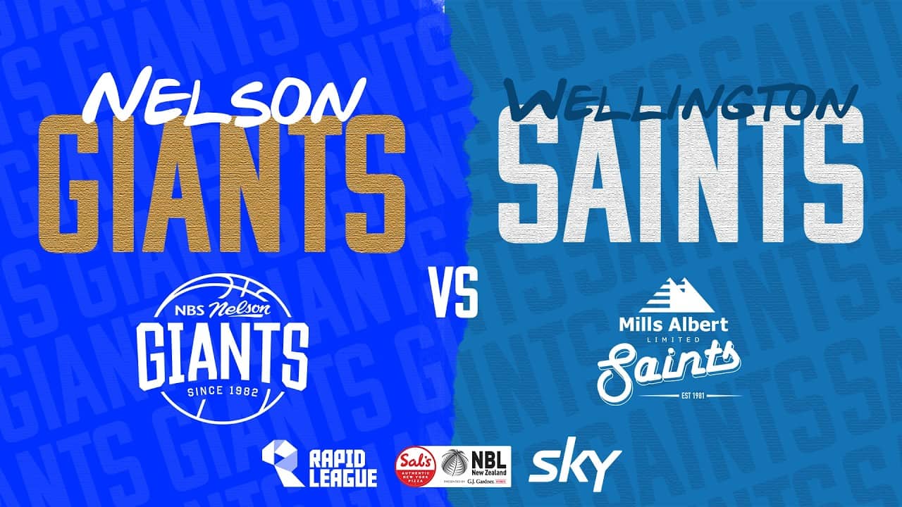 Nelson Giants v Wellington Saints |  Full Basketball Game | @SalsNBL 2026