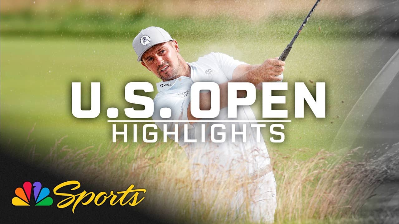 Bryson DeChambeau fights through difficult 75 in Round 2 at 126th U.S. Open | Golf on NBC Sports