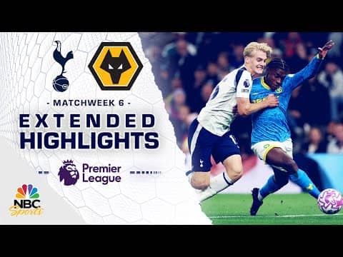 Tottenham Hotspur v. Wolves | PREMIER LEAGUE HIGHLIGHTS | 9/27/2025 | NBC Sports