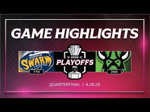 Full Game Highlights | Quarterfinals | Georgia Swarm vs Saskatchewan Rush
