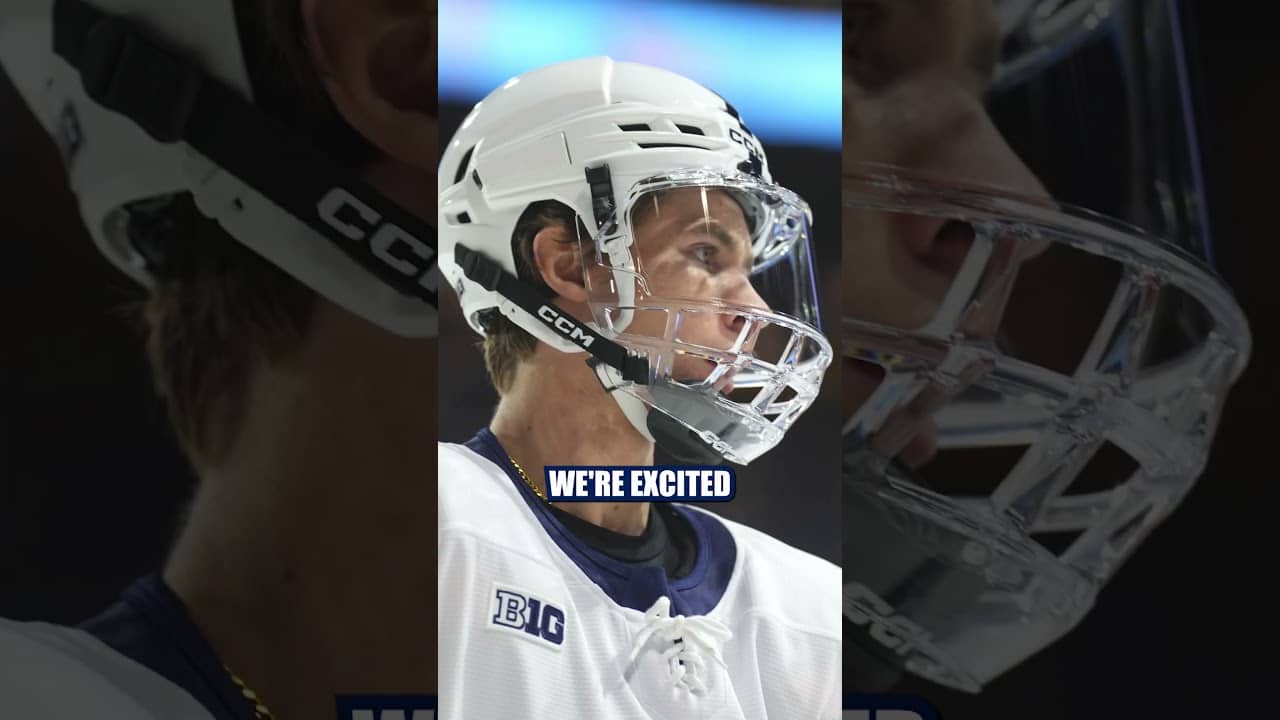 Auston Matthews Excited About The Draft Lottery Win #shorts