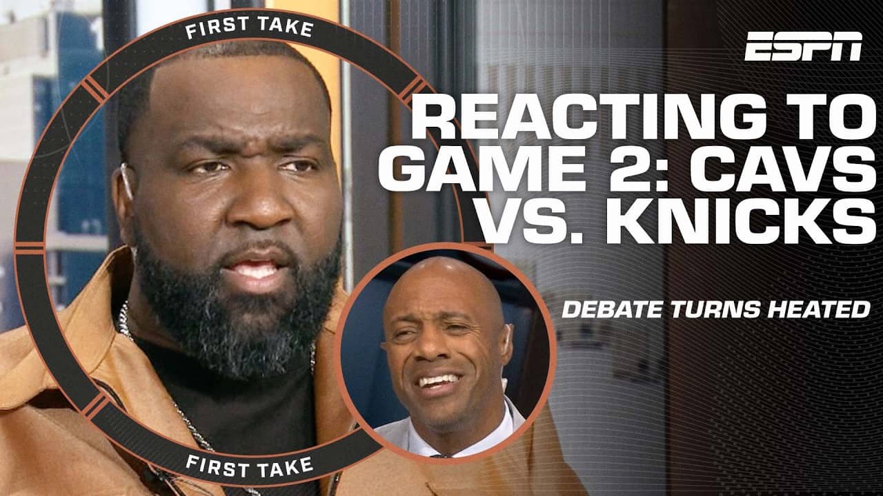 Knicks-Cavs Debate 🏀 Kendrick Perkins and Jay Williams GET FIRED UP 🔥 | First Take