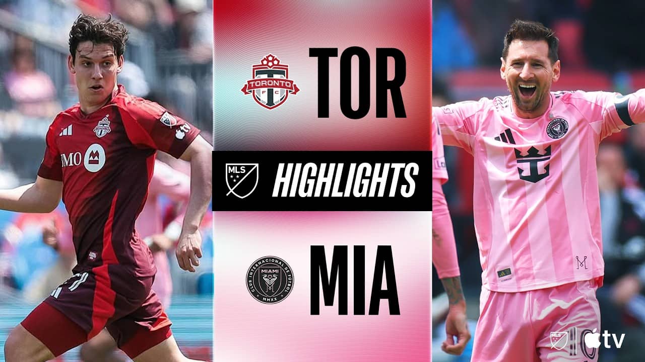 Toronto FC vs. Inter Miami CF | Full Match Highlights | Messi Reaches 100 Goal Contributions!