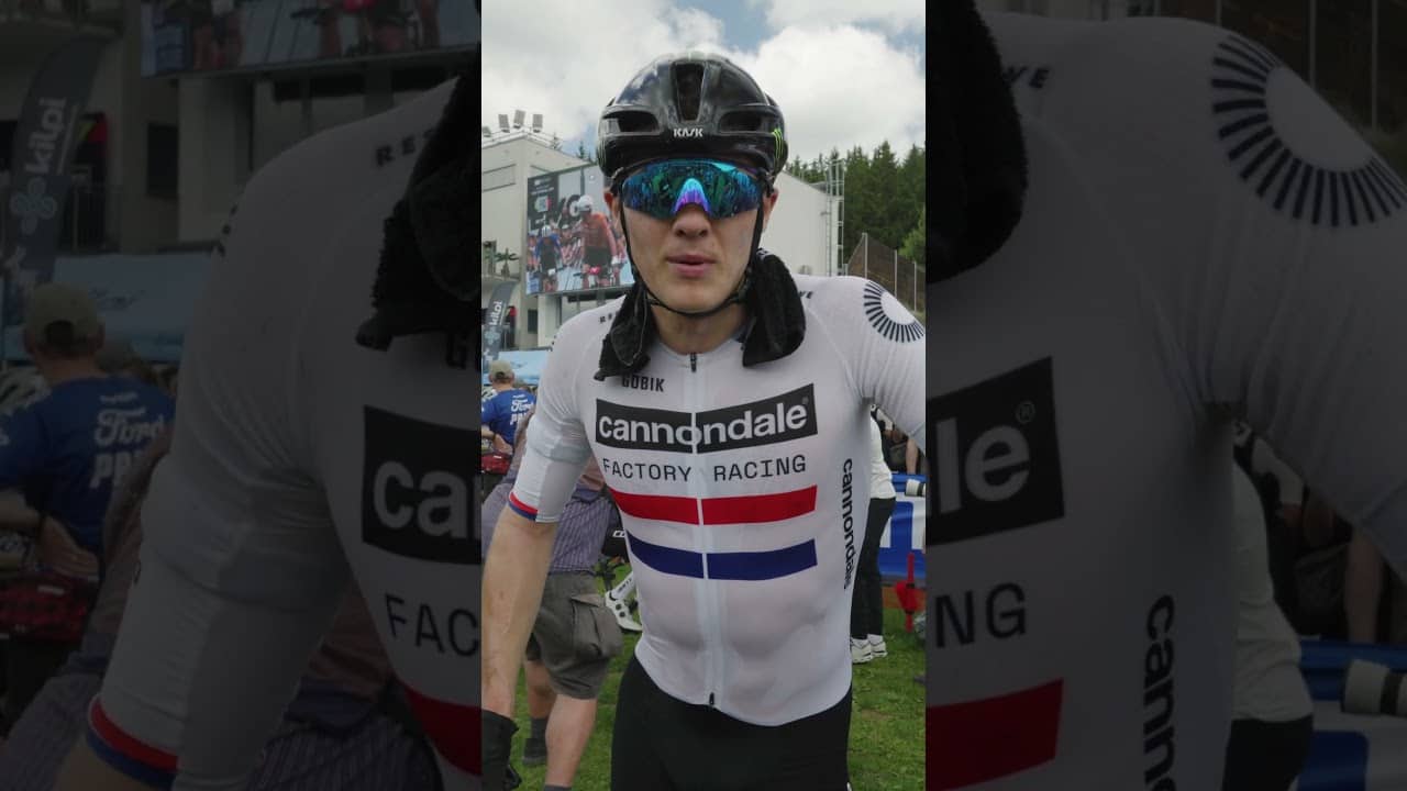 5th and Fired Up | Charlie Aldridge After Nove Město XCC #mtb #xcc #shorts