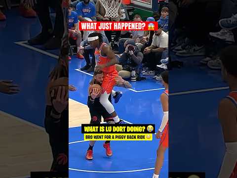 Lu Dort got stuck on Mamu’s shoulder 🤯😂