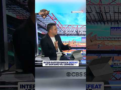 Not the result Cristian Chivu's Inter squad was expecting 😬