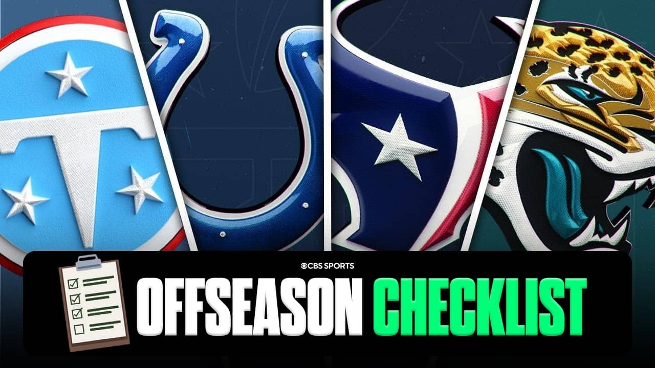 Offseason checklist for AFC South teams: Titans, Colts, Texans, Jaguars 📋