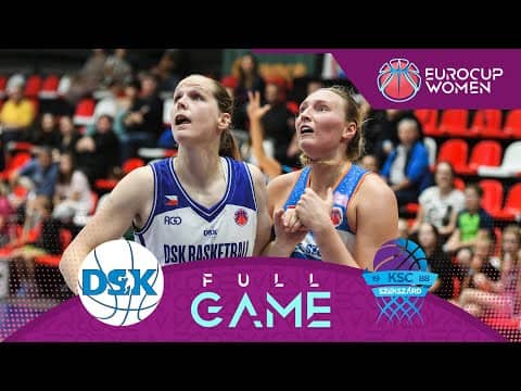 LIVE - DSK Basketball Brandys v TARR KSC Szekszard | EuroCup Women 2025-26 | Qualifiers