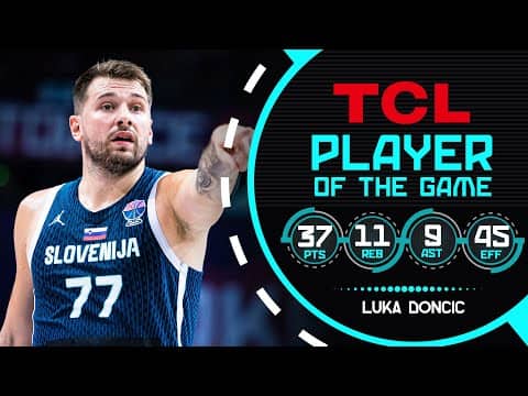 Luka Doncic (37 PTS) | TCL Player Of The Game | ISR 🇫🇷 vs SLO 🇮🇸 | FIBA EuroBasket 2025