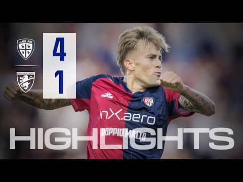 Highlights | Cagliari-Frosinone 4-1 | Coppa Italia Frecciarossa