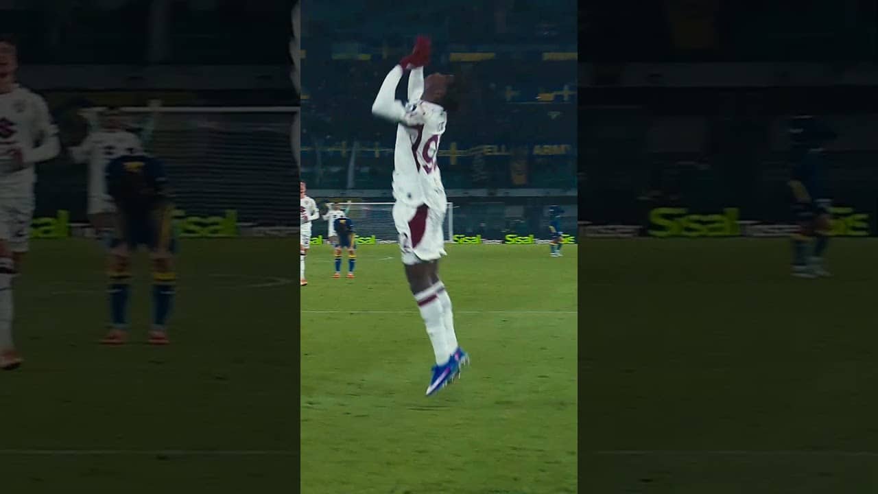 I migliori gol del 2025/26: Njie a Verona fa spettacolo 🤸 #torinofc #gol #seriea