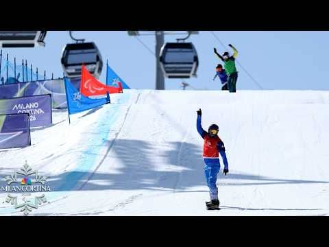 Perathoner speeds to Italy's first gold of Milan Paralympics | Winter Paralympics 2026