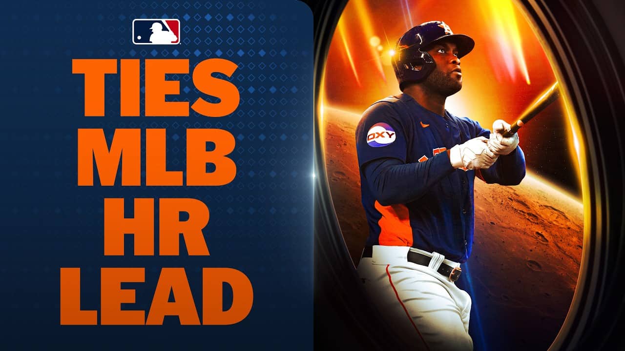 Yordan Alvarez crushes his 12th home run of the season! 😤 (Ties Judge, Murakami for MLB LEAD! 🔥)
