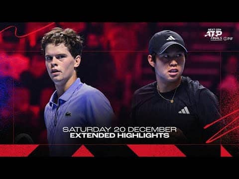 Day 4 Extended Highlights | 2025 Next Gen ATP Finals